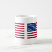 Mug Drapeau américain (Centre)