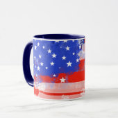 Mug Drapeau américain (Devant gauche)