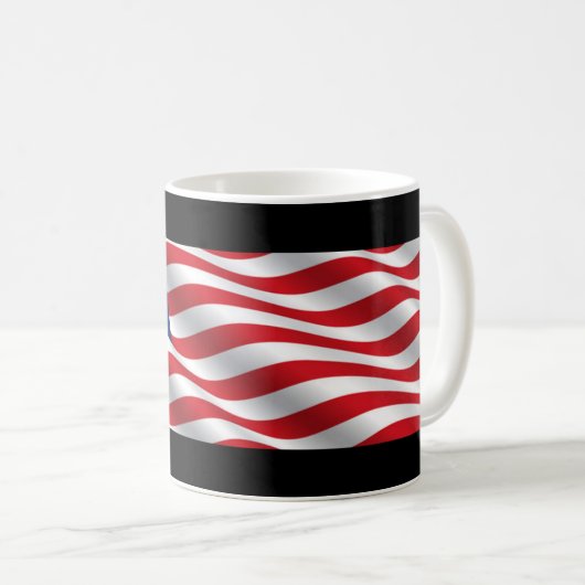 Mug Drapeau américain (Devant droit)