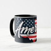 Mug Drapeau américain (Devant gauche)
