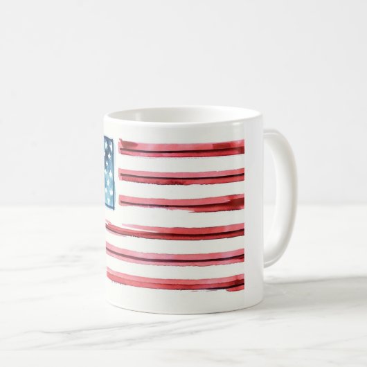 Mug Drapeau américain (Devant droit)