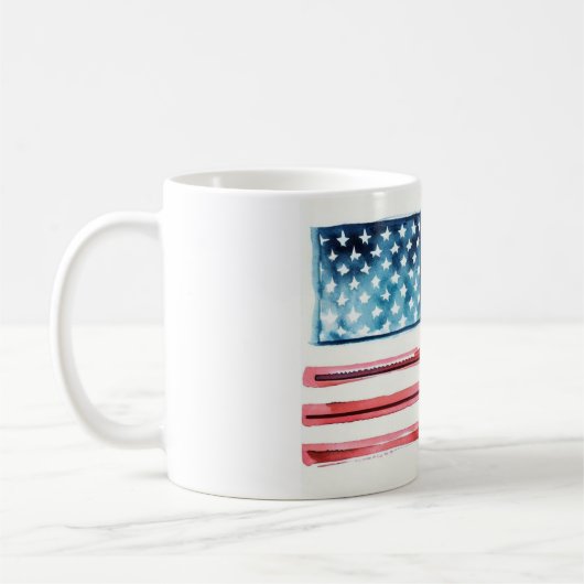Mug Drapeau américain (Gauche)