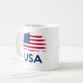 Mug Drapeau américain (Devant gauche)