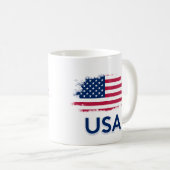 Mug Drapeau américain (Devant droit)