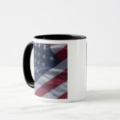 Mug Drapeau américain. (Devant gauche)