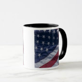 Mug Drapeau américain. (Devant droit)