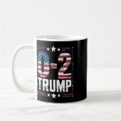 Mug Drapeau américain 0-2 Trump 2024 (Gauche)