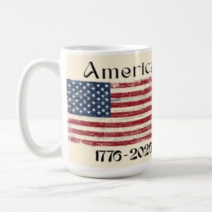Mug Drapeau américain 1776 à 2026 USA 250e anniversair