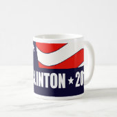 Mug Drapeau américain 2016 de Hillary Clinton (Devant droit)