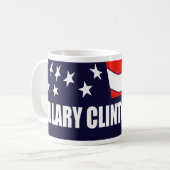 Mug Drapeau américain 2016 de Hillary Clinton (Devant gauche)
