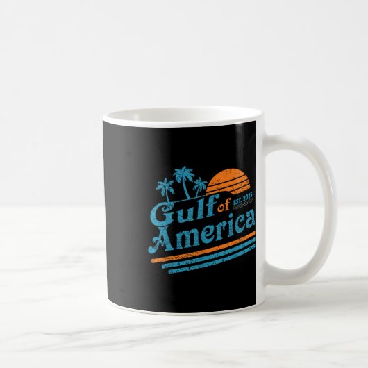 Mug Drapeau Américain 2025 Golfe M (Droite)