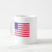 Mug Drapeau américain 4 juillet (Devant gauche)
