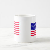 Mug Drapeau américain 4 juillet (Centre)