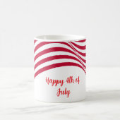 Mug Drapeau américain 4 juillet (Centre)