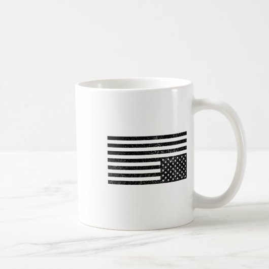 Mug Drapeau américain à l'envers (Droite)