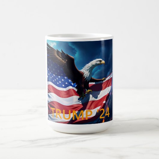 Mug Drapeau américain Aigle TRUMP 2024 (Centre)