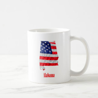 Mug Drapeau américain Alabama États-Unis