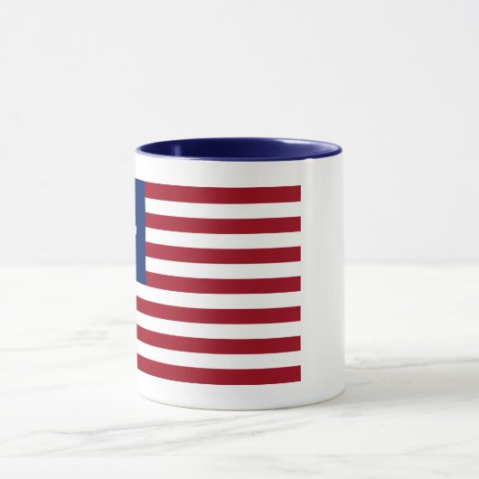 Mug Drapeau américain anti-fasciste (Centre)