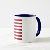 Mug Drapeau américain anti-fasciste (Devant droit)