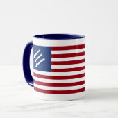 Mug Drapeau américain anti-fasciste (Devant gauche)