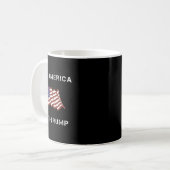 Mug Drapeau américain anti-Trump (Devant gauche)