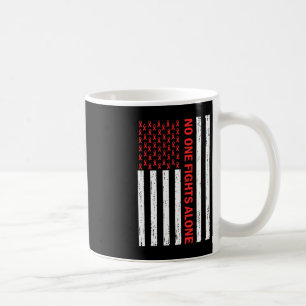 Mug Drapeau américain Aucun corps ne combat seul Sensi