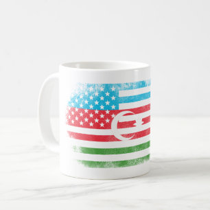 Mug Drapeau américain azerbaïdjanais Azerbaïdjan