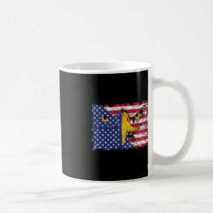 Mug Drapeau américain Bald Eagle 4 juillet