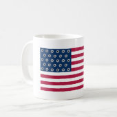 Mug Drapeau Américain Balle De Pistolet (Devant gauche)