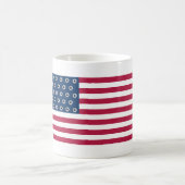 Mug Drapeau Américain Balle De Pistolet (Centre)