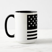 Mug Drapeau américain Black Star-Spangled Banner (Gauche)
