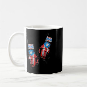 Mug Drapeau Américain Boxe Usa Gants Gym Boxeur Fitnes