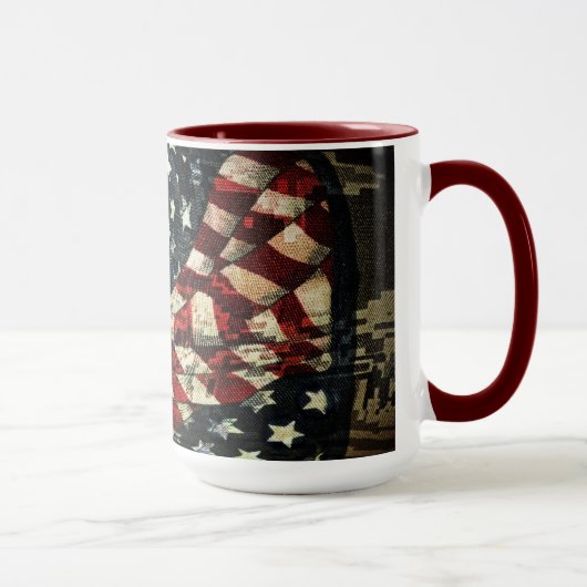 Mug Drapeau américain-Camouflage par Shirley Taylor (Droite)