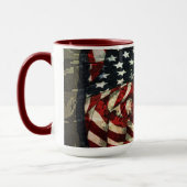 Mug Drapeau américain-Camouflage par Shirley Taylor (Gauche)