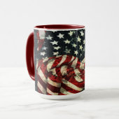 Mug Drapeau américain-Camouflage par Shirley Taylor (Devant gauche)