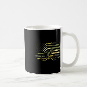 Mug Drapeau américain Camouflage Vêtements de pêche -