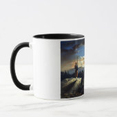 Mug Drapeau américain céleste dans le ciel, Zouave Gue (Gauche)