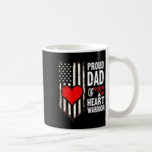 Mug Drapeau américain, CHD, sensibilisation, fier papa