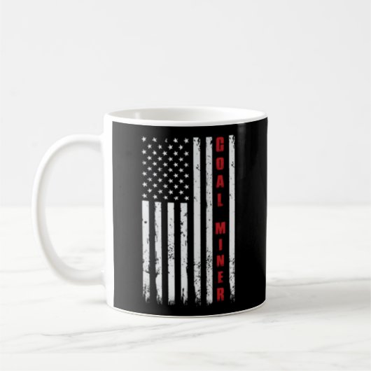 Mug Drapeau américain Cole Miner (Gauche)
