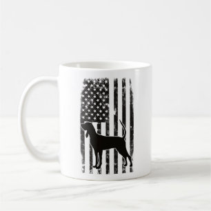 Mug Drapeau Américain & Coonhound