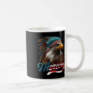 Mug Drapeau américain d'aigle patriotique 4 juillet Am
