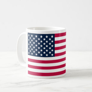 Mug Drapeau américain de café