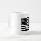 Mug Drapeau américain de Disk Golf (Devant gauche)