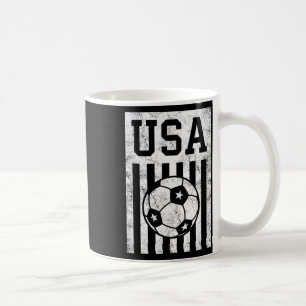 Mug Drapeau américain de football Usa Femmes Hommes En