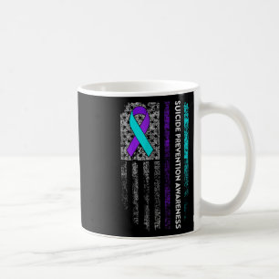 Mug Drapeau américain de la sensibilisation à la préve