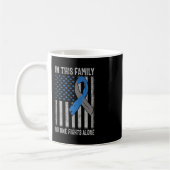 Mug Drapeau américain Diabète Type 1 Sensibilisation S (Gauche)