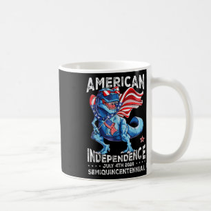 Mug Drapeau américain Dinosaur 250e Ans T Rex Usa 4e O