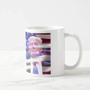 Mug drapeau américain donald trump