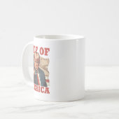 Mug Drapeau Américain Drôle Du Golfe Des États-Unis (Devant gauche)