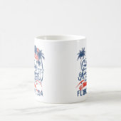 Mug Drapeau américain du golfe des États-Unis 2025 Flo (Centre)